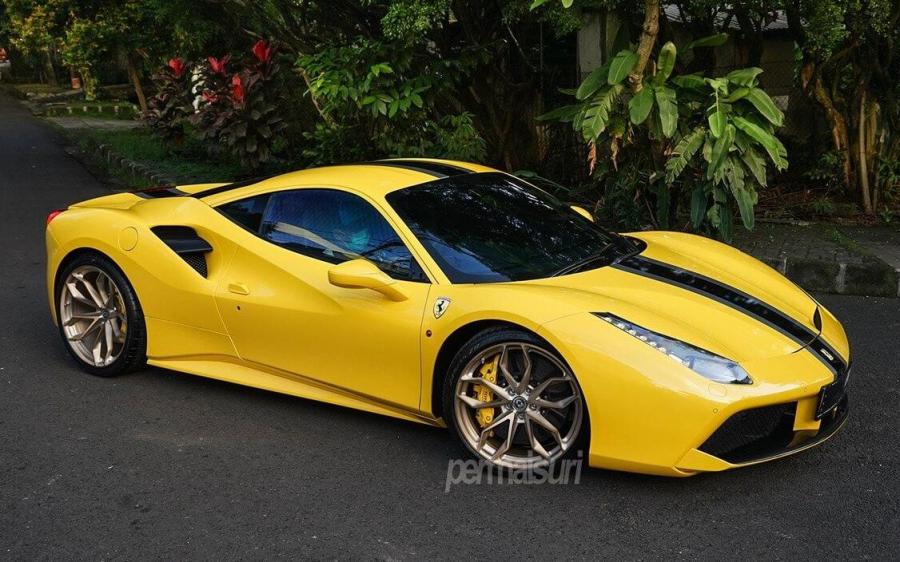 Ferrari 488 GTB by Permaisuri on HRE Wheels (P201) '2019